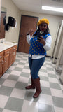 SGRHO Polka Dot Knit Vest