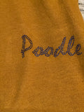 Gold Poodle Cashmere Hoodie Lounge Set